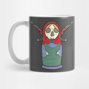 Russian Matrushka AK-47 Mug